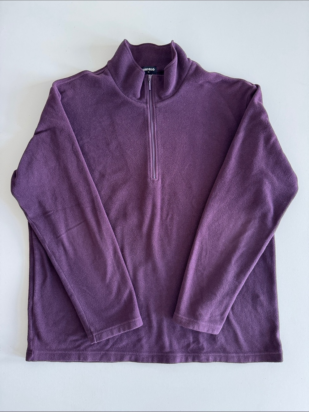 Uniqlo Women’s Plum Half-Zip Fleece
